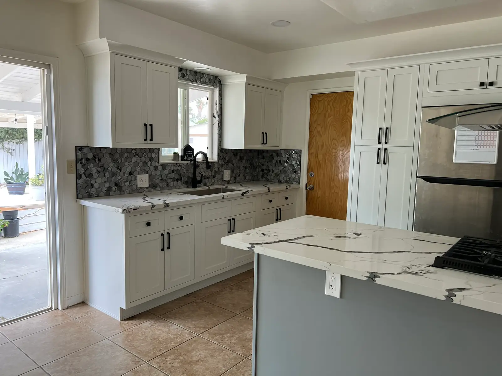 Hemet Kitchen Water Damage Restoration project photo 3 from Hemet water damage restoration project by PL Builders