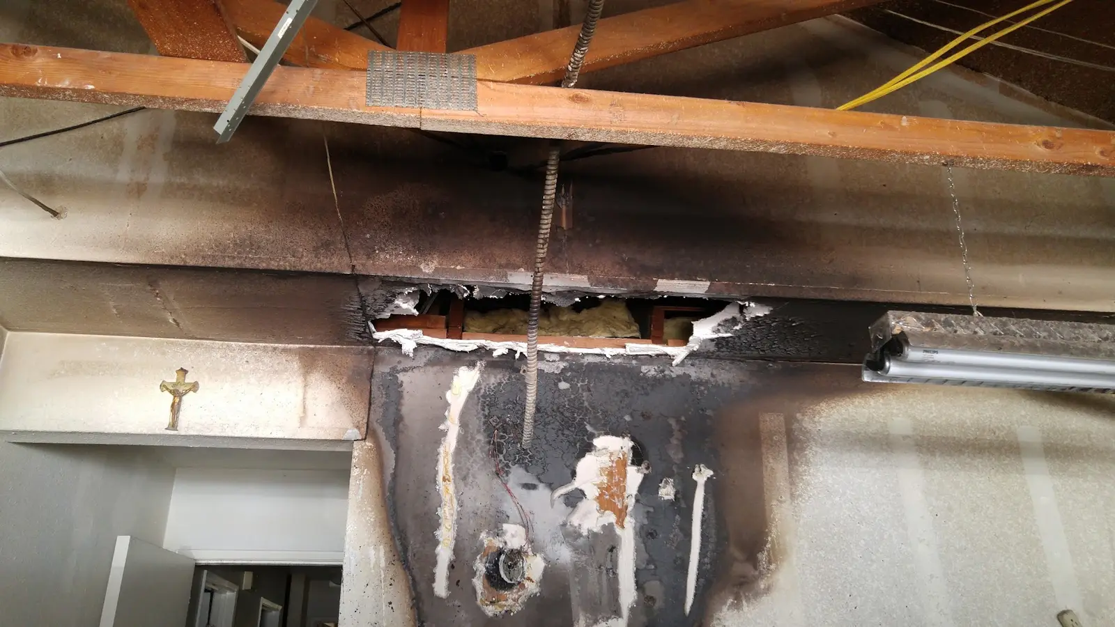 Moreno Valley Fire Damage Restoration project photo 2 from Moreno Valley fire damage restoration project by PL Builders