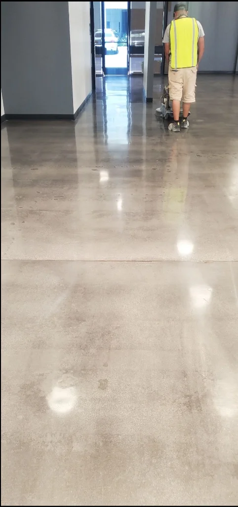Industrial Carpet & Tile Removal + Concrete Polishing project photos from PL Builders