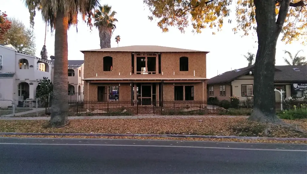 Riverside Commercial Rebuild — Law Office Fire Restoration & Framing project photos from PL Builders