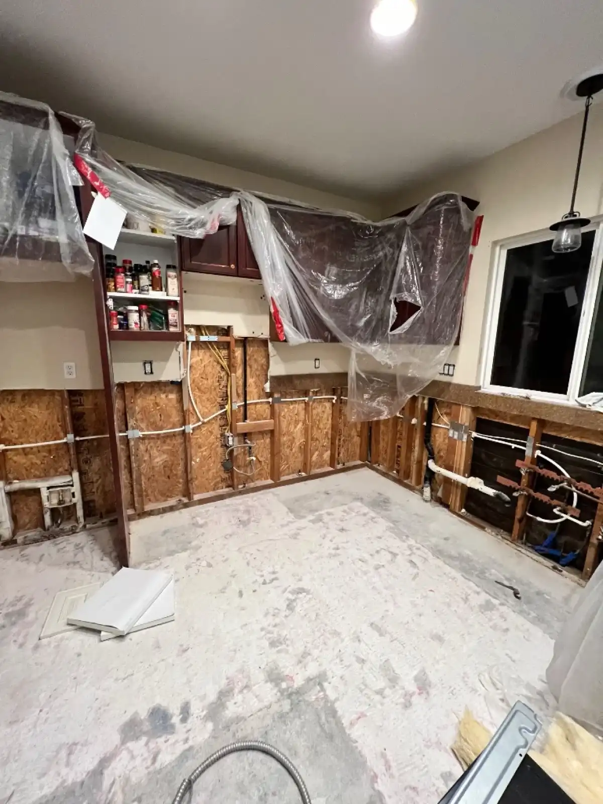 San Jacinto Slab Leak Restoration & Upgrade project photos from PL Builders